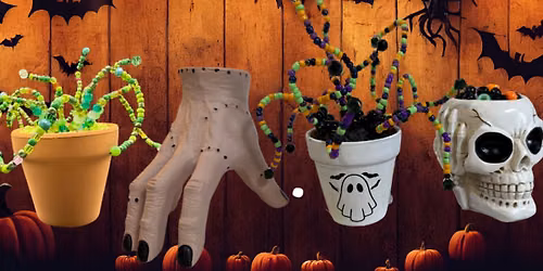 Spooky Beaded Plant Workshop