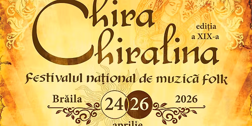 Festivalul Na\u021bional de Muzic\u0103 Folk Chira Chiralina 