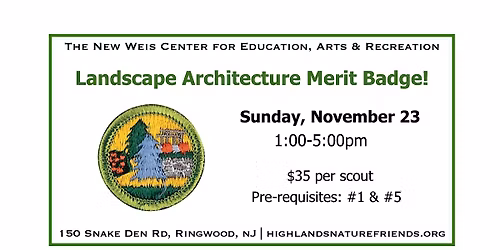 Landscape Architecture Merit Badge