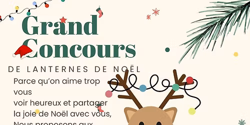 Grand concours de lanternes de No\u00ebl