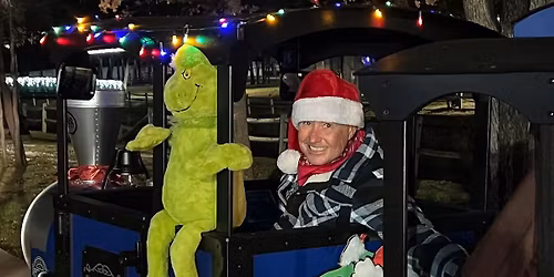 Charitable train rides with North Texas Trackless Train Company