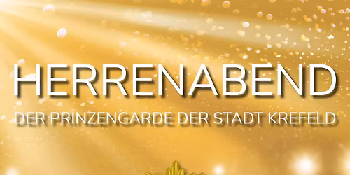 63. Herrenabend der Prinzengarde Krefeld