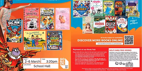 \ud83d\udcda PTFA Book Fair \ud83d\udcda