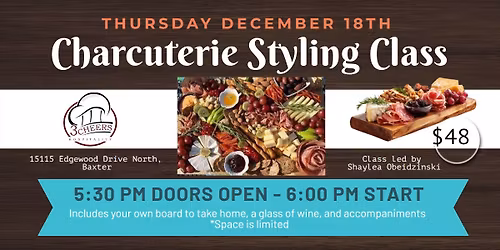 Charcuterie Styling Class