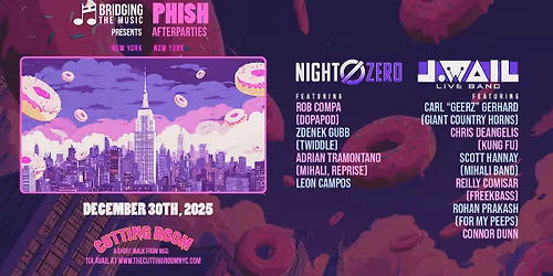 Night Zero & J.WAIL Live Band ft Special Guests!