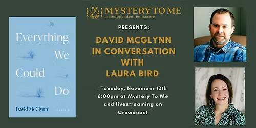 Live@MTM: David McGlynn in Conversation with Laura Bird