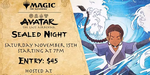 MTG Avatar: The Last Airbender Sealed Event