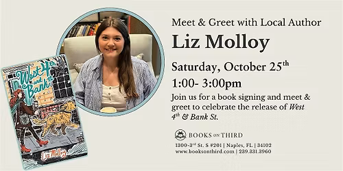 Meet & Greet with Liz Molloy- Local Author Spotlight