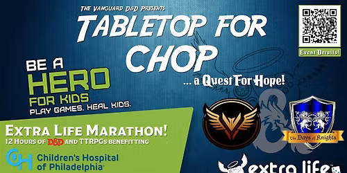 The Vanguard Presents: Tabletop for CHOP!