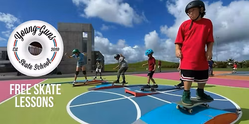 Young Guns Skate School (Mixed) - Panmure Skate Park - Sun 26 Oct 2025