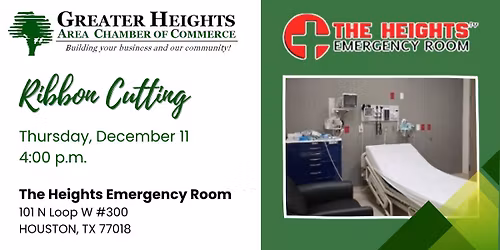 Ribbon Cutting for The Heights Emergency Room