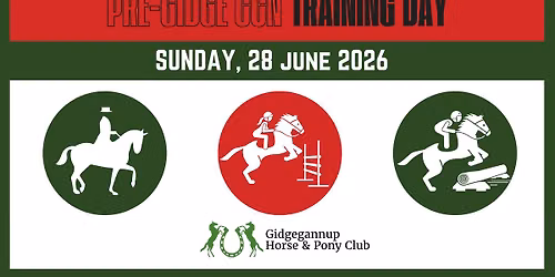 ENTRIES NOW OPEN - Pre Gidge CCN Training Day