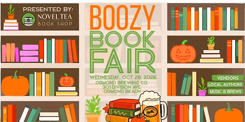 Boo-zy Book Fair Presented by Novel Tea Book Shop