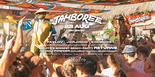 Jamboree VIBRANT (Holi Powder Edition) @ Mojito Beach, Golden Sands