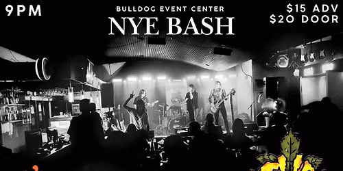 NYE with THC, Chances R and Saints & Rogues