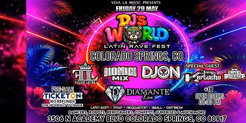  DJ\u2019S WORLD LATIN RAVE FEST