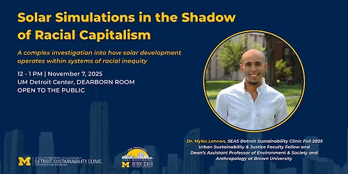 Solar Simulations in the Shadow of Racial Capitalism with Dr. Myles Lennon