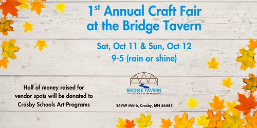 1st Annual Craft Fair