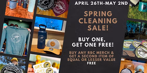 BOGO Spring Cleaning Sale @ RBC