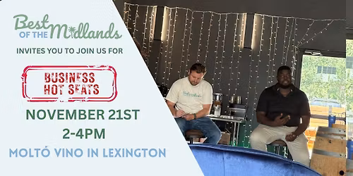 Best of the Midlands Presents: Business Hot Seats