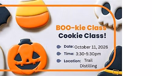 Get SCARY good at Cookie Decorating at my BOO!-kie Cookie Decorating Class