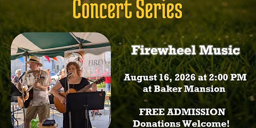 Sunday on the Lawn Concert with Firewheel Music