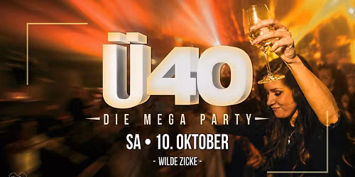 \u2b50\ufe0f Die MEGA \u00dc40 Party in Egeln \u2b50\ufe0f | SA. 10. OKTOBER