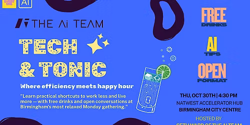 Tech & Tonic: Where Effeciency Meets Happy Hour