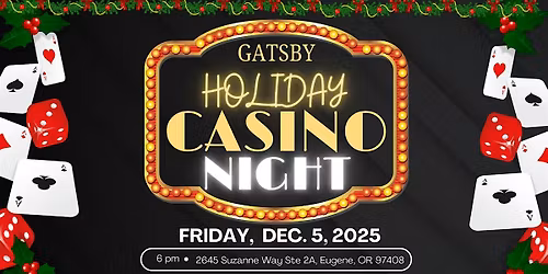 GATSBY HOLIDAY CASINO NIGHT