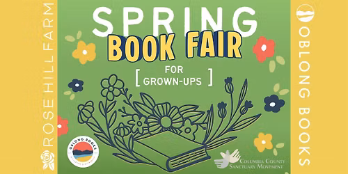 Spring Book Fair for Grown-Ups!