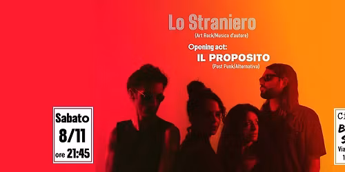 Lo Straniero (La Tempesta Dischi) @ Blackstar \/ Ferrara