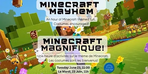 Minecraft Mayhem\/Minecraft Magnifique!
