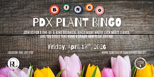 PDX Plant Bingo