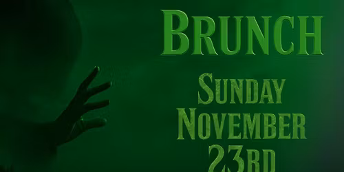 WICKED BRUNCH! \ud83e\ude77\ud83d\udc9a