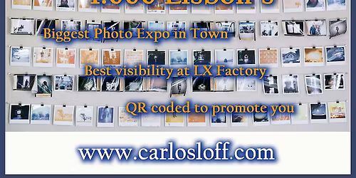 Expose Yourself at biggest photo expo in Lisbon - 1.000 Lisbon\u00b4s