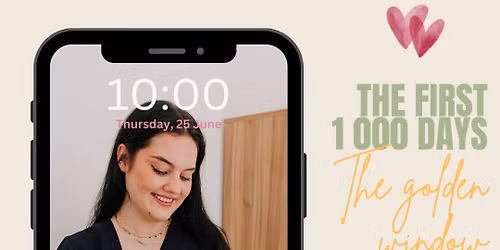 The First 1000 Days - Workshop by Monique (Spique Speech Therapist) 