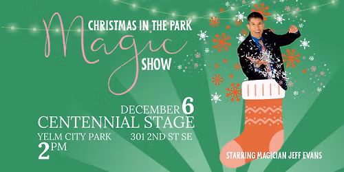 The MAGIC of Christmas: Christmas in the Park Magic Show 