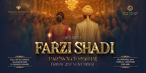 UK\u2019s First Farzi Shadi