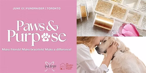 Paws & Purpose: A Community Fundraiser for Youth & Animal Wellness