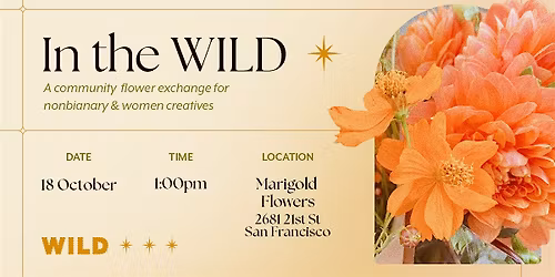 WILD presents: Flower Exchange Pop-Up