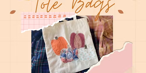 Patchwork Fabric Tote Bag $39 6-8pm