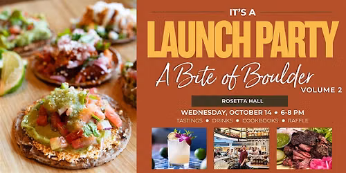 A Bite of Boulder Vol 2 - Launch Party!