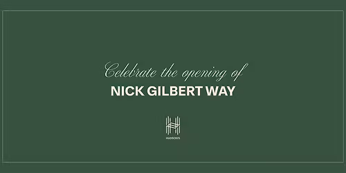 Nick Gilbert Way Opening Celebration