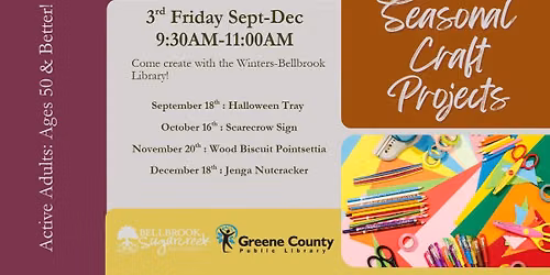 Seasonal Craft with Winter's Library 