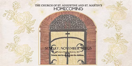 Church of St. Augustine and St. Martin's Annual Homecoming