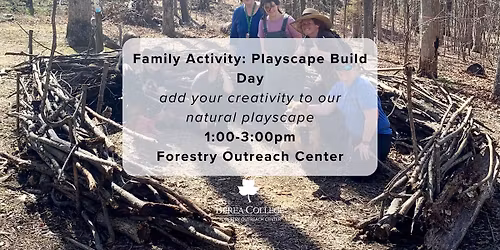 Family Activity: Playscape Build Day