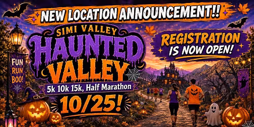 Haunted Valley 5k 10k 15k Half Marathon