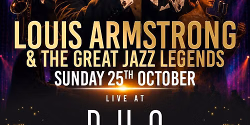 Jazz Affair Live Jazz Swing & Timeless Classics Sunday 25th Oct