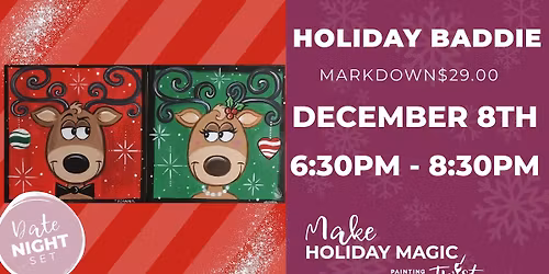 Date Night - Reindeer Couple