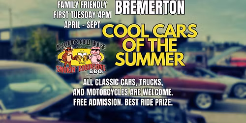 Cool Cars of the Summer at McClouds Grill House